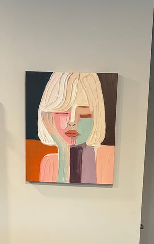 Customer review photo for Plaster Art Texture Painting #SG256
