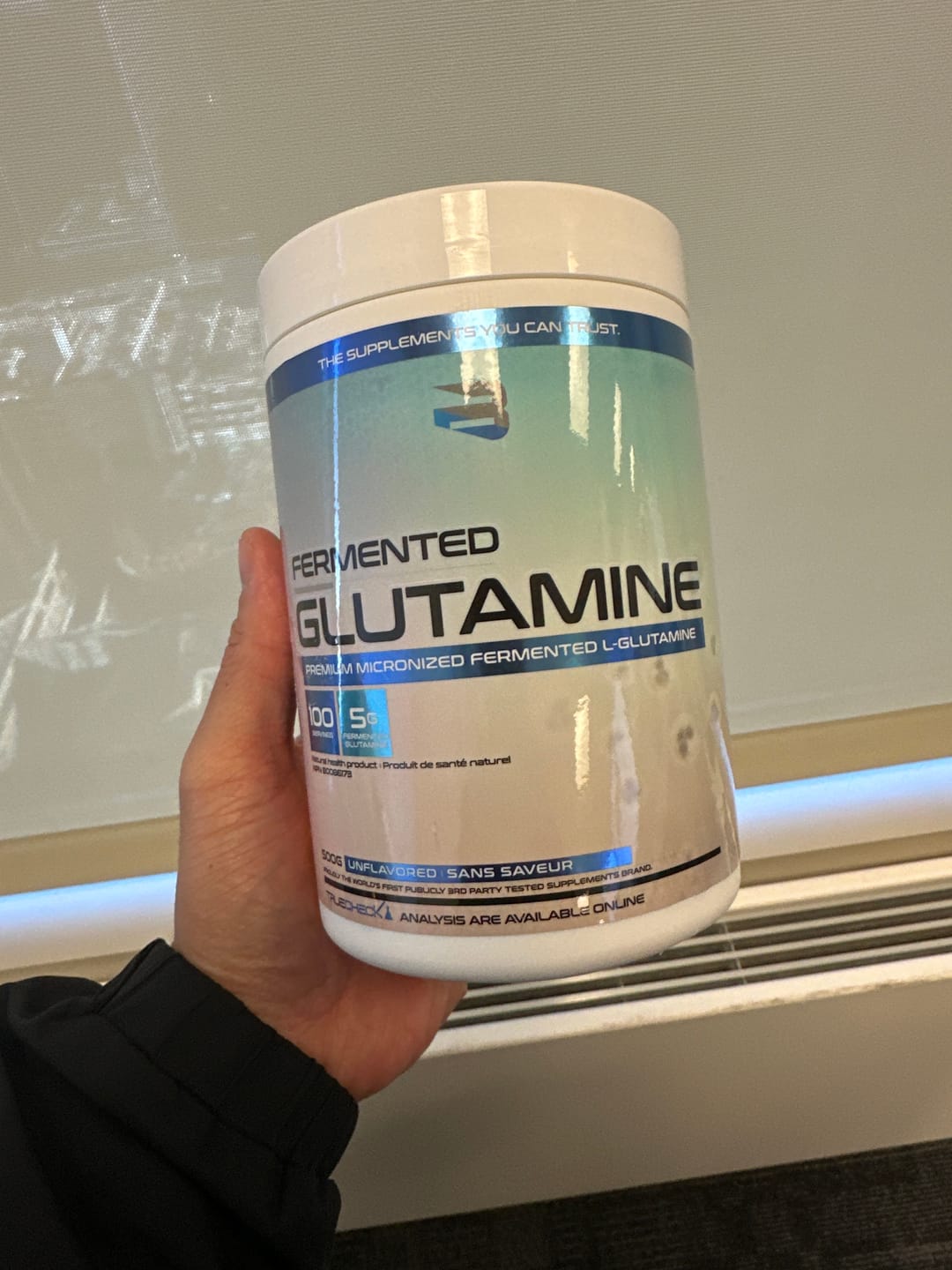 Customer photo review of Glutamine