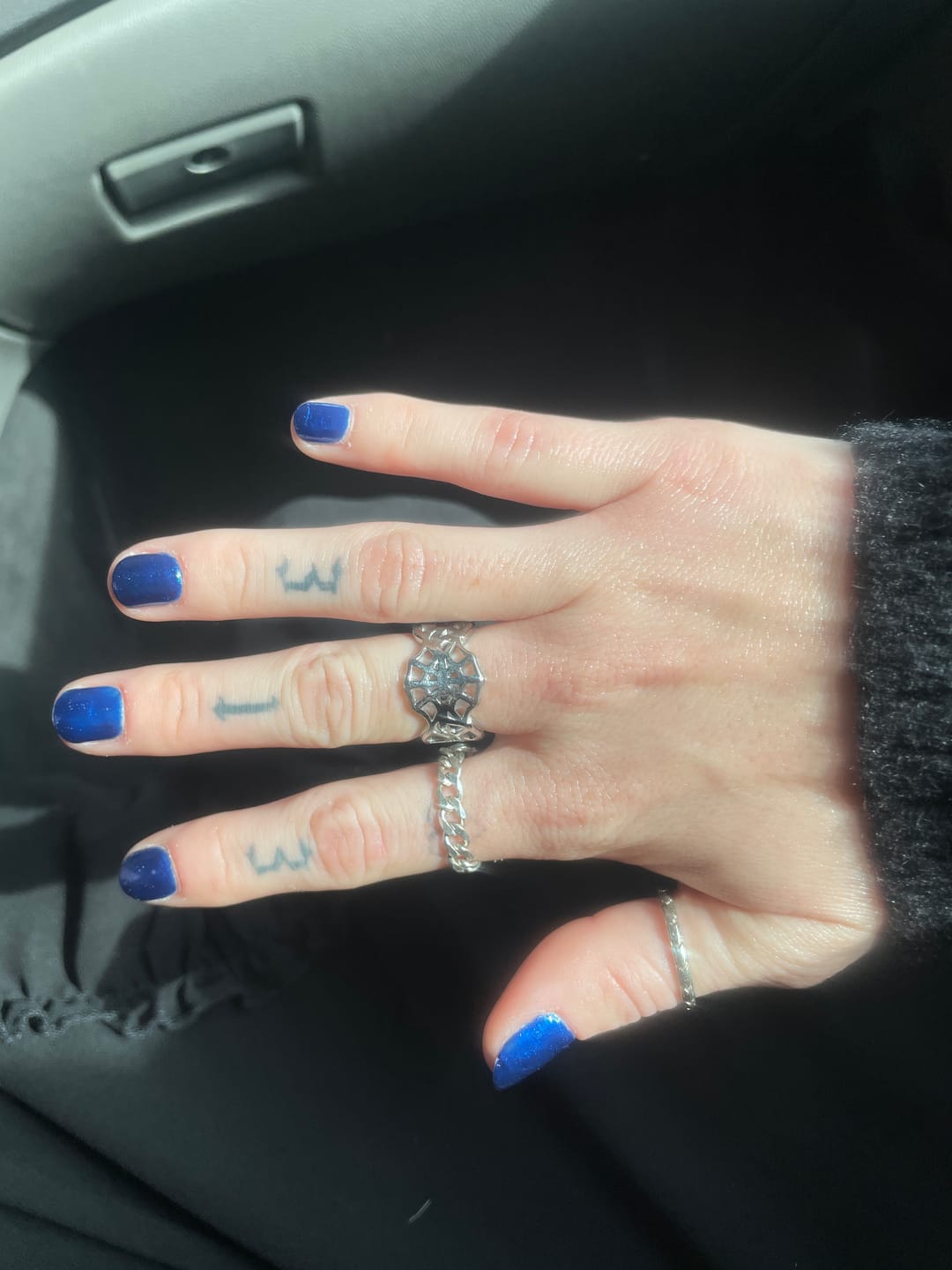 Customer photo review of SPIDER WEB RING