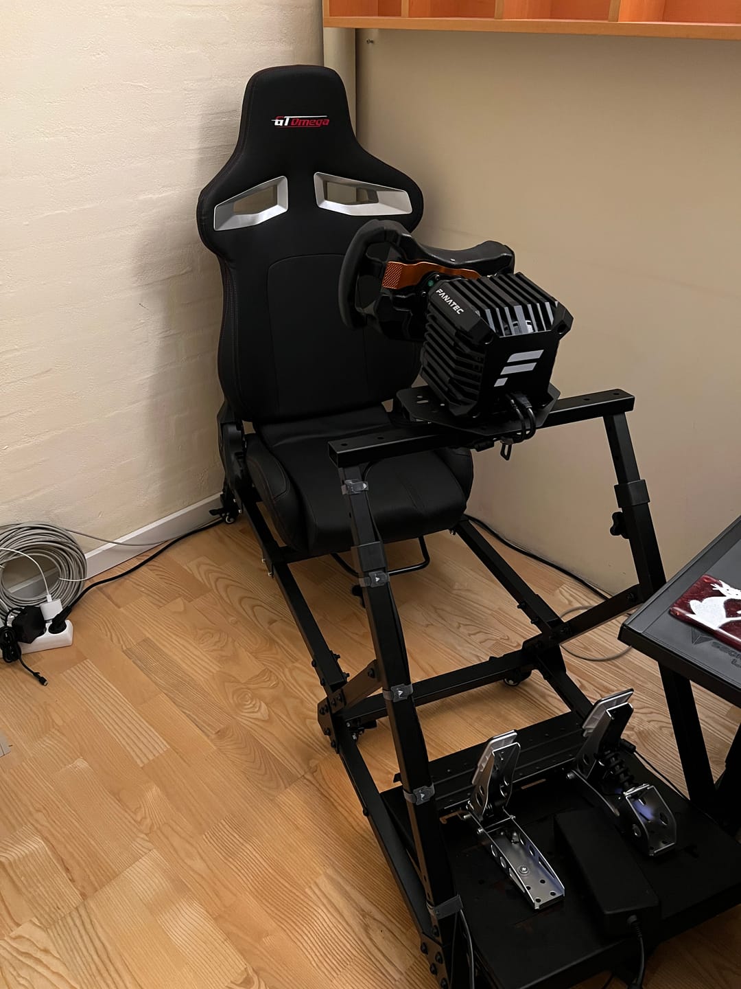 Customer photo review of Sim Racing Caster Wheels
