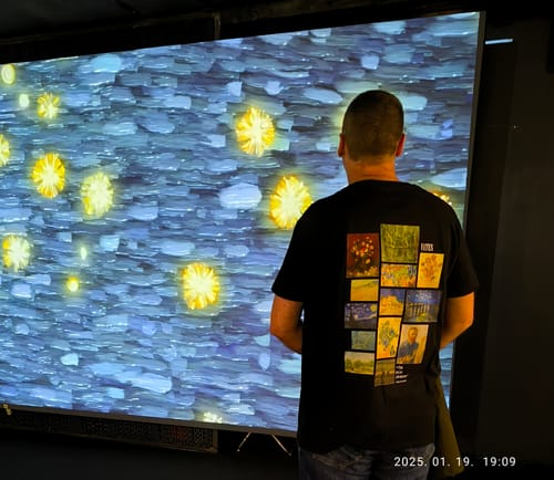 Customer photo review of GALLERY Póló | The van Gogh Collection