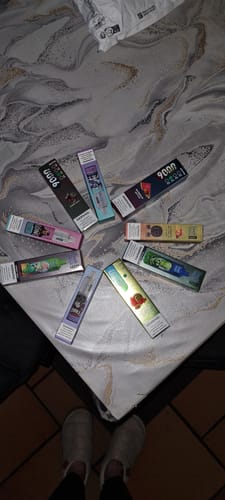 Customer photo review of RANDM SHISHA 10000