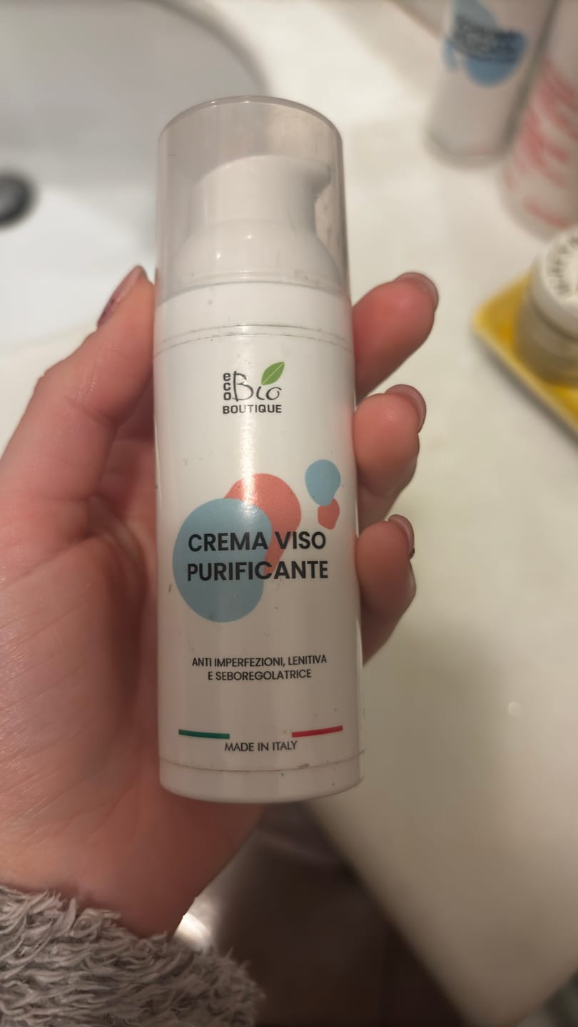 Customer photo review of Crema Viso Purificante
