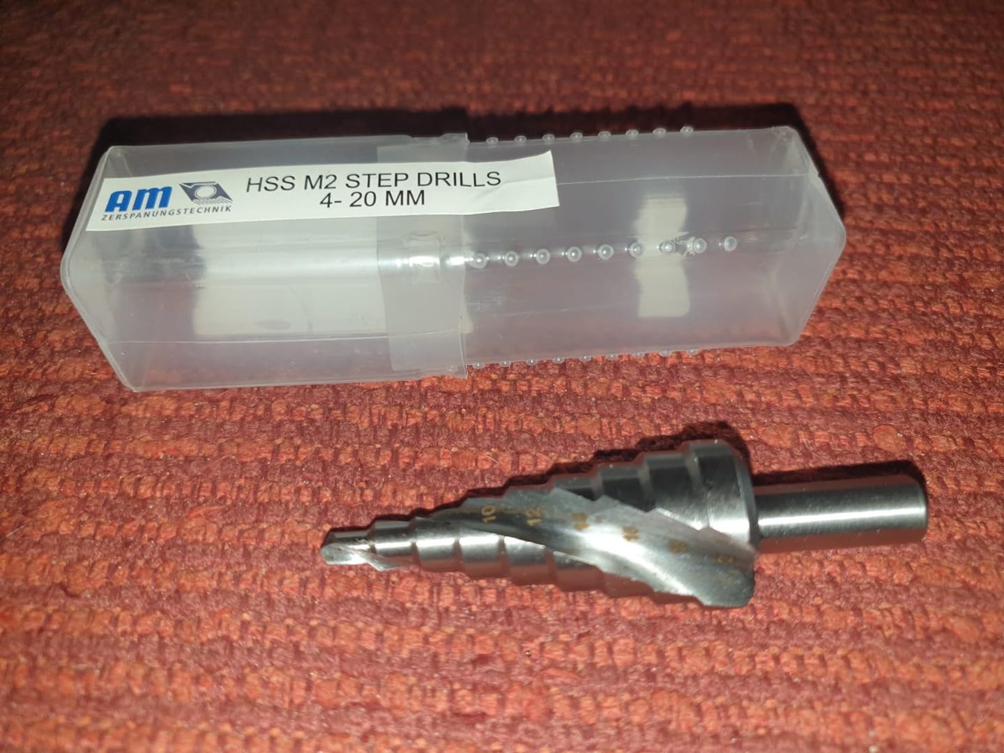 Customer photo review of Stufenbohrer Schälbohrer HSS