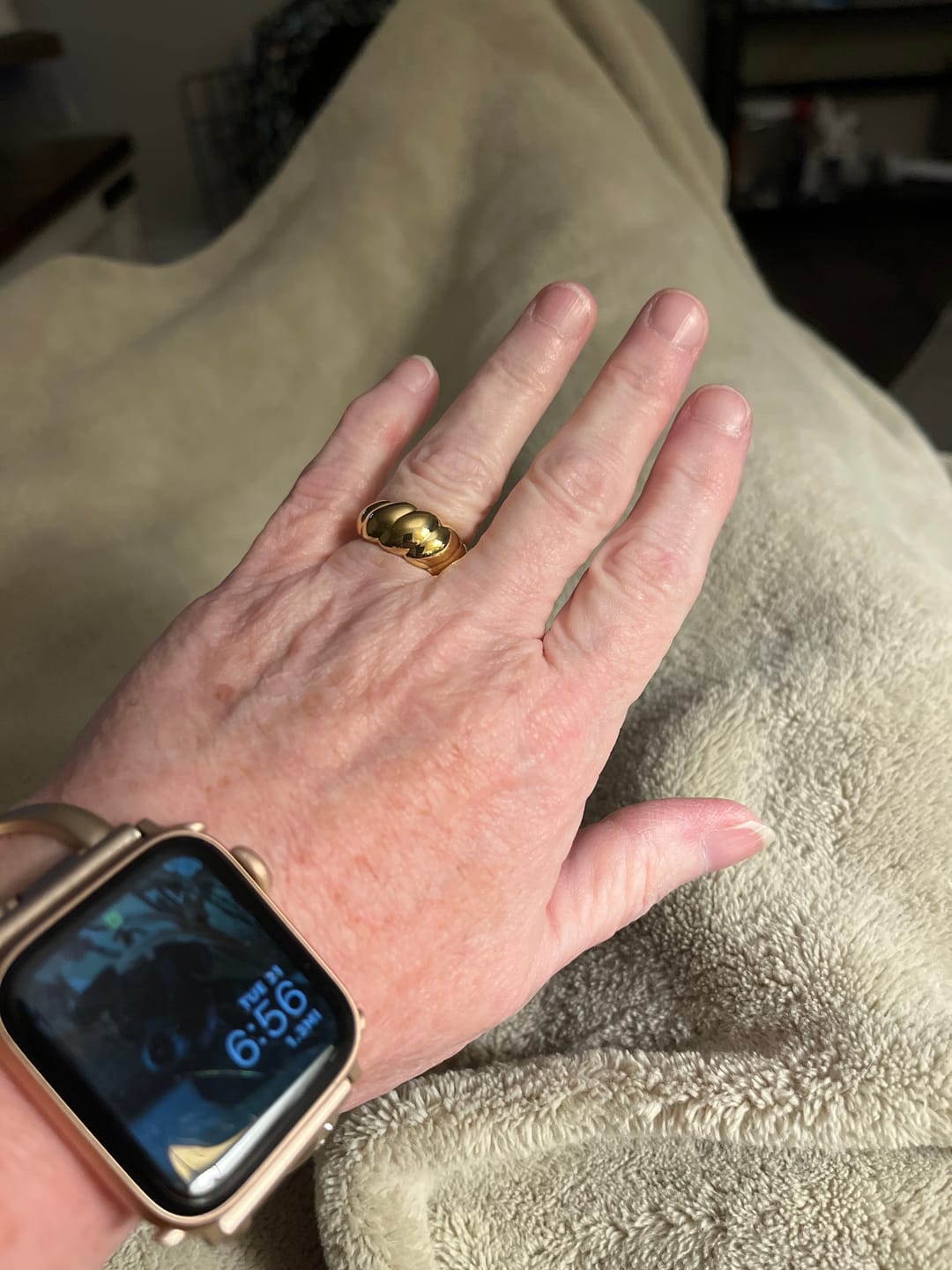 Customer photo review of Chunky Valencia Ring
