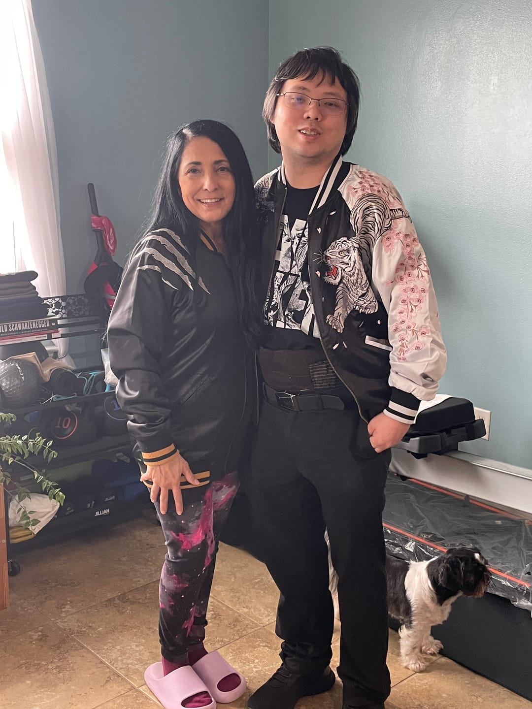 Customer photo review of Four Legendary Creatures Sukajan Souvenir Jacket