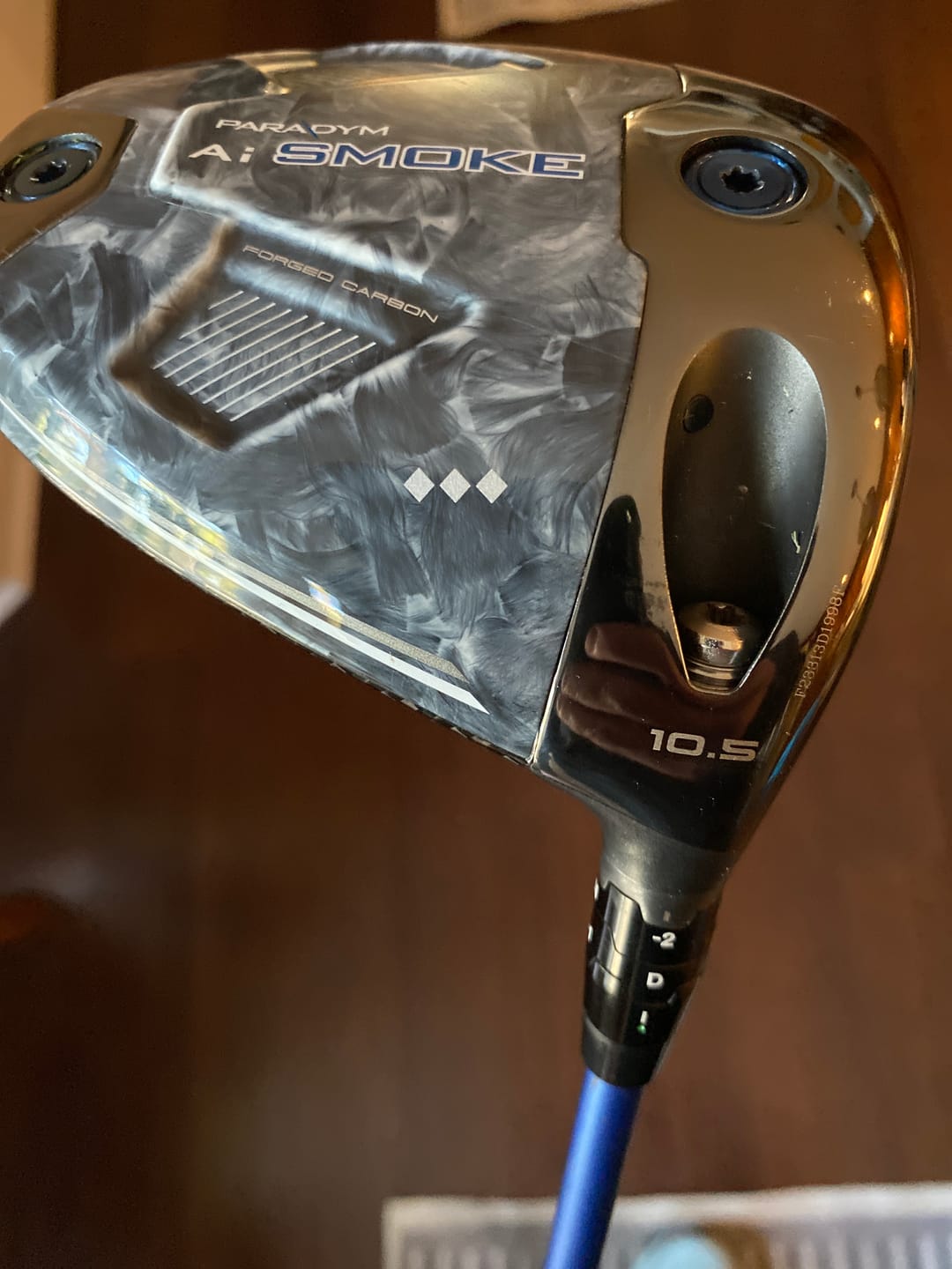 Customer photo review of Callaway Paradym Ai Smoke/Paradym Driver Compatible Shaft Adapter