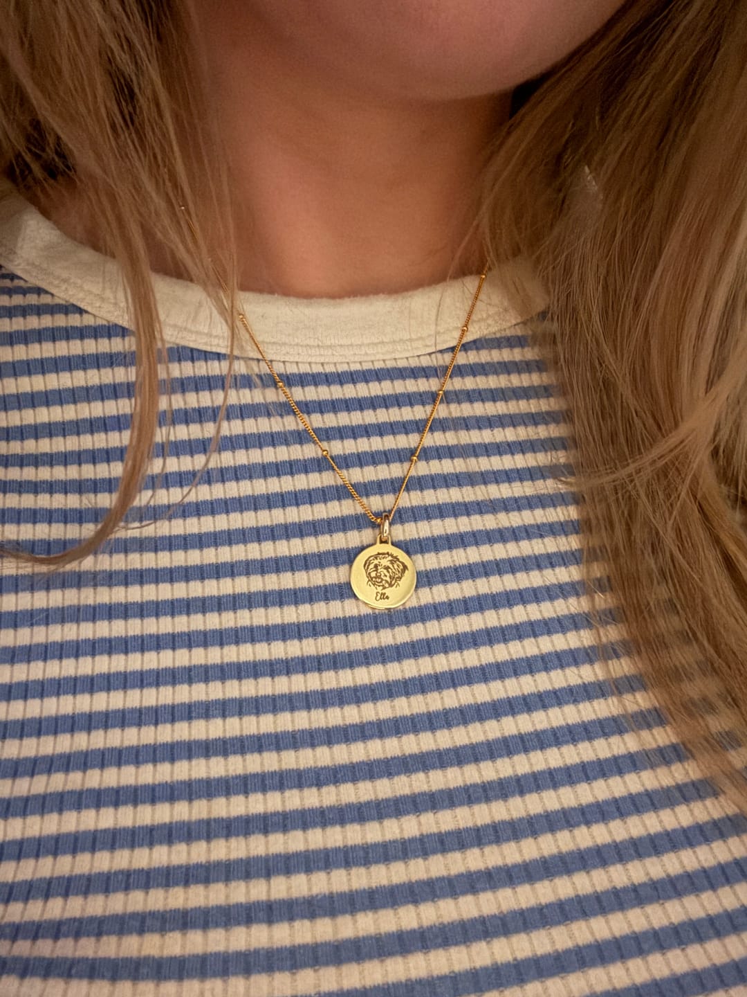 Customer photo review of Rückseitengravur
