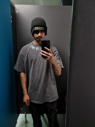 Customer photo review of Distressed Tees