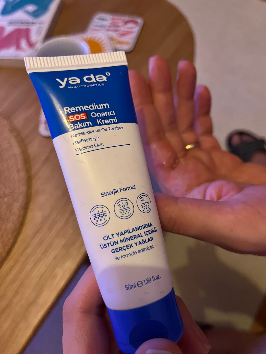 Customer photo review of Remedium SOS Onarıcı Bakım Kremi