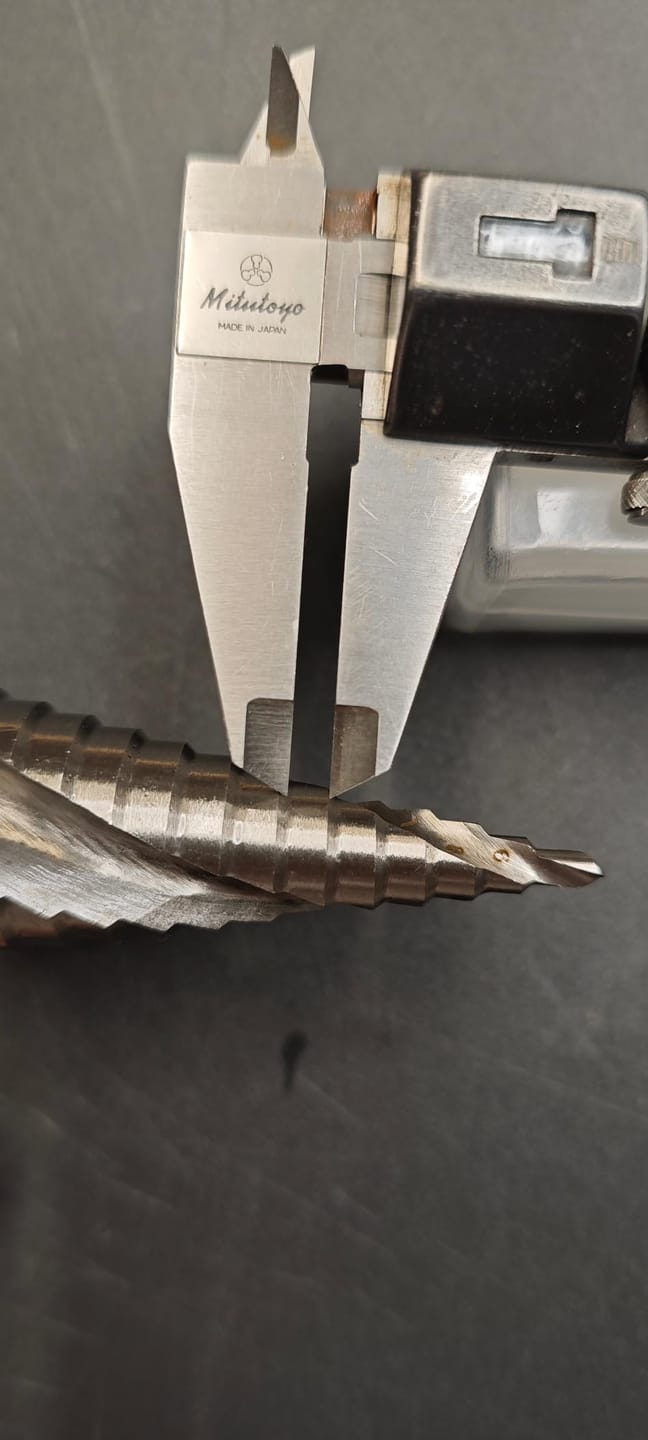 Customer photo review of Stufenbohrer Schälbohrer HSS