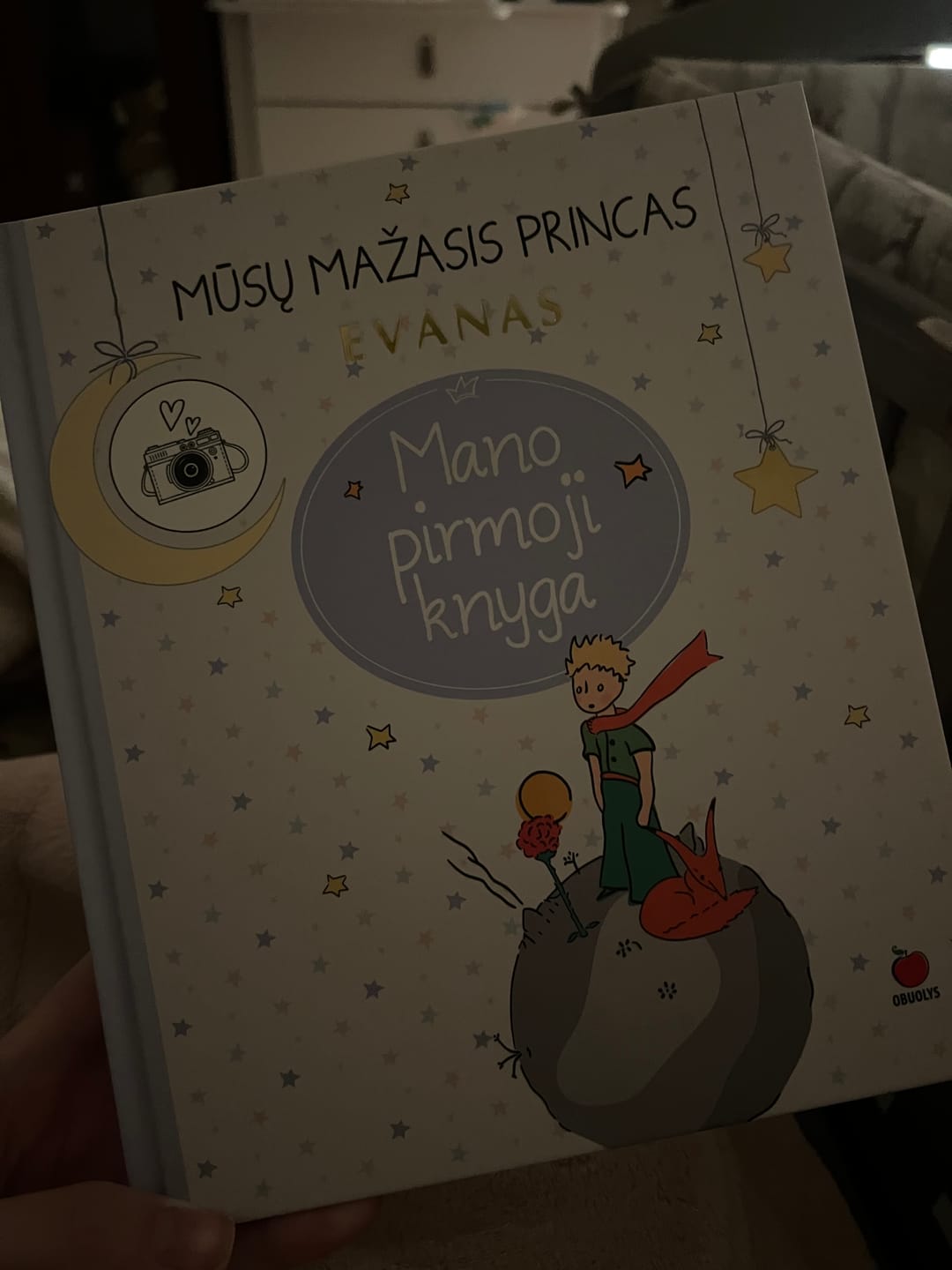 Customer photo review of Pirmieji kūdikio metai (berniuko) - personalizuojama su Jūsų mažojo princo vardu!