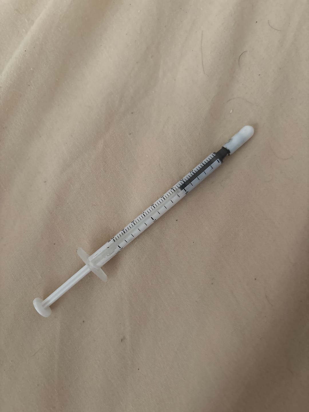 Customer photo review of Polywatch Polish Glass - ¡Limpia rayas en cristal mineral!