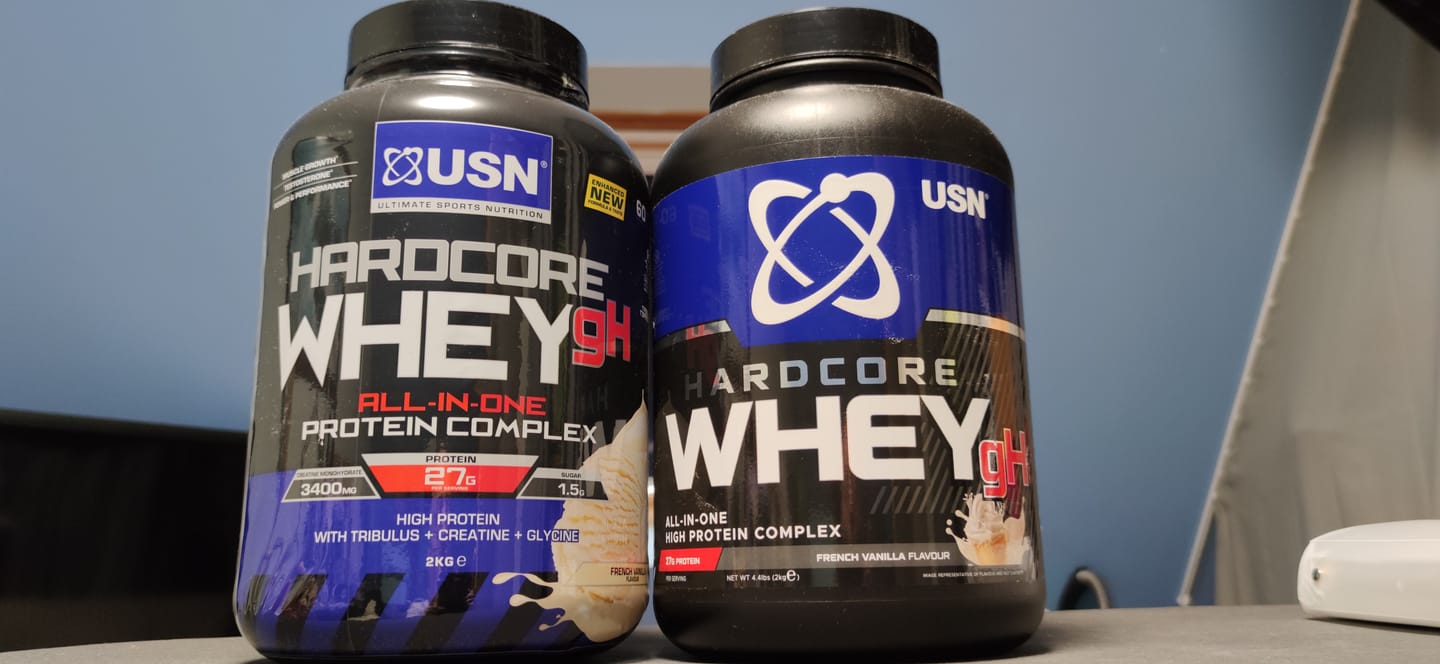 Customer photo review of USN - Hardcore Whey GH