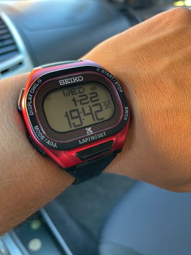 Customer photo review of Reloj Seiko Digital SBEF047 Prospex Super Runner JDM