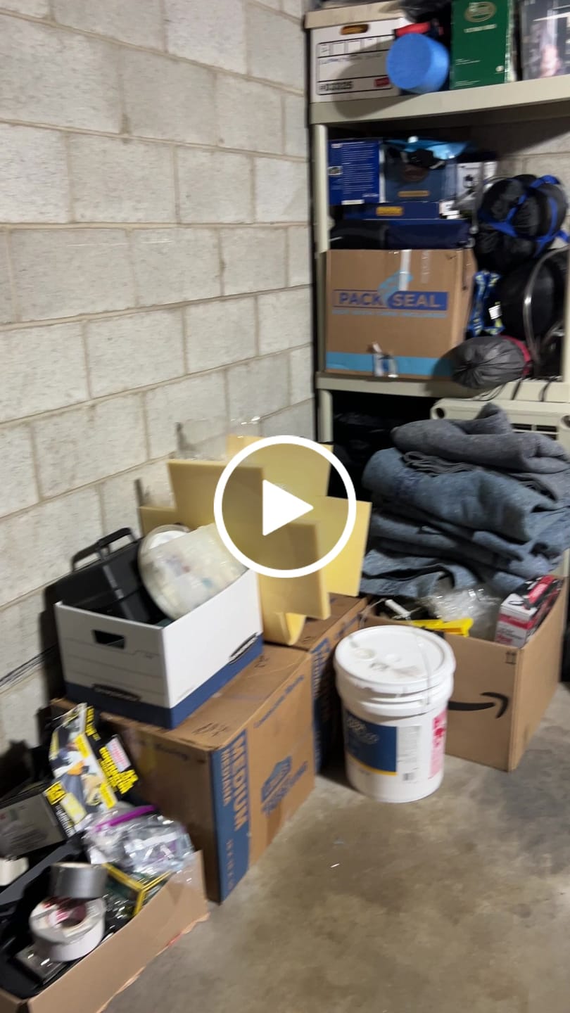 Customer video review of REIBII 55.2" W 5-Tier Adjustable Metal Shelving, 3000LBS Heavy Duty Garage Shelves for Basement, Warehouse & Home Storage