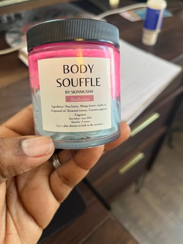 Customer photo review of Body Souffle