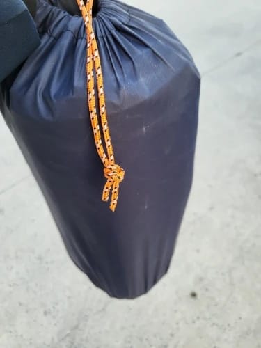 Customer photo review of Ultraleichte kompakte 2 in 1 Isomatte – Ideal für jedes Abenteuer zu zweit.