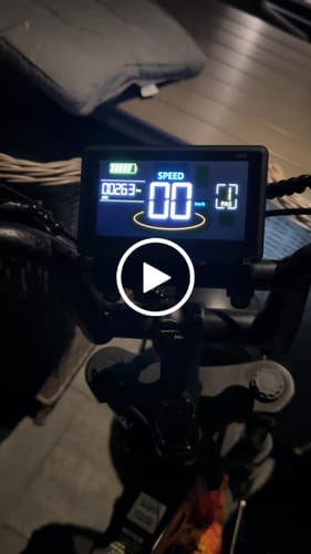 Customer video review of Breed display H6C - LCD Display Scherm - Fatbike V20 - Niet opvoerbaar max 25 km/h
