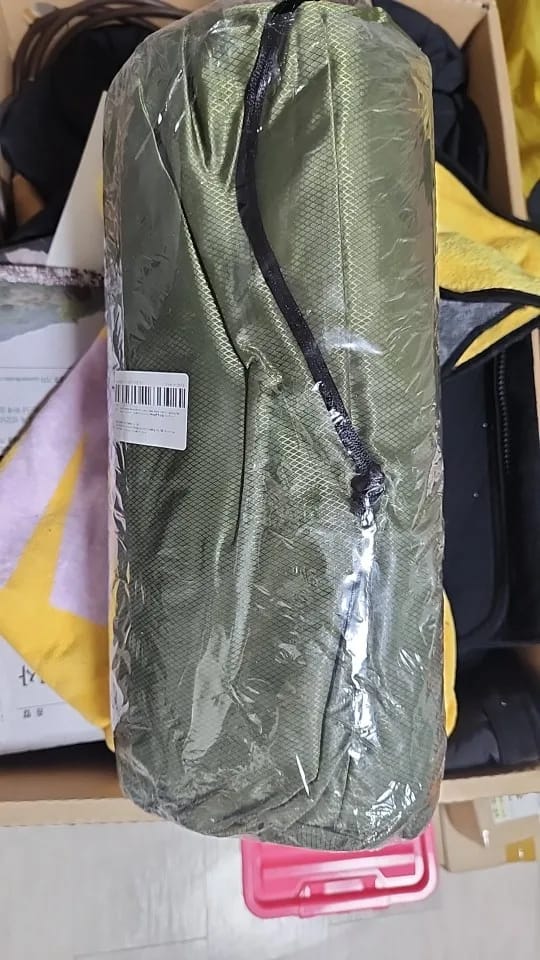 Customer photo review of Ultraleichte kompakte 2 in 1 Isomatte – Ideal für jedes Abenteuer zu zweit.