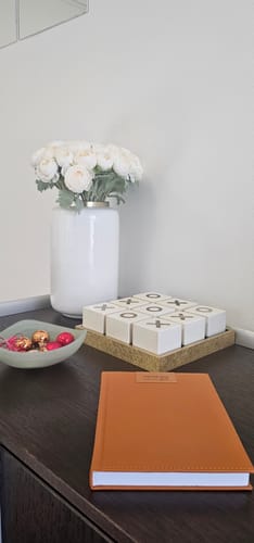 Customer photo review of ebarza Elegance Style Logo Diary/Book 25-53 - Orange