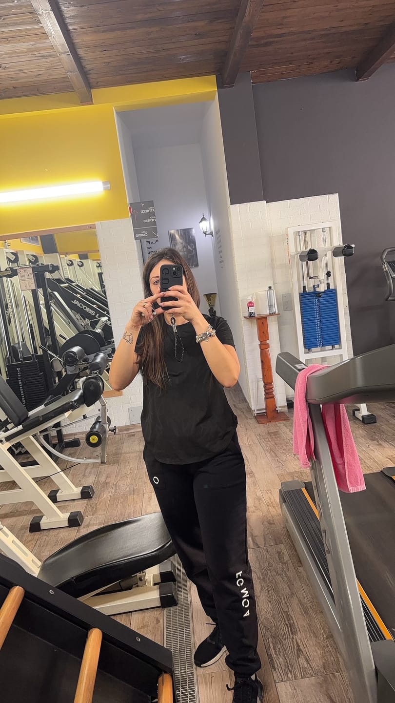Customer photo review of Jogger Slim Ikonic FW 24/25 Nero