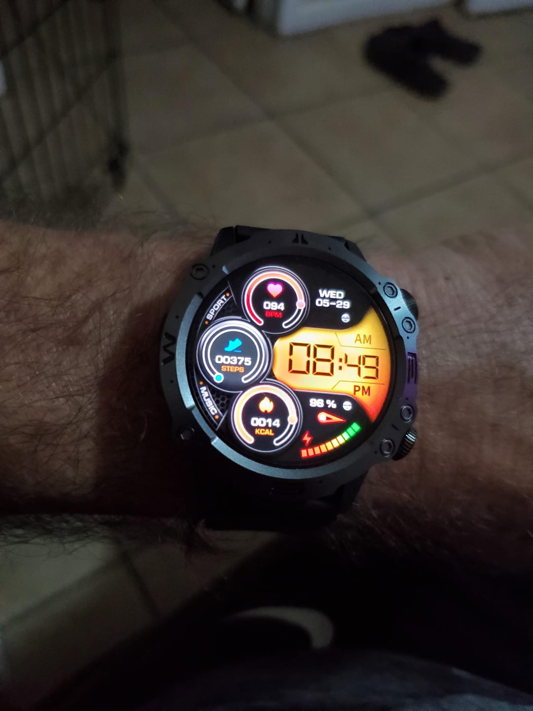 Customer photo review of Fitaos PRO 3 Glucose & ECG Smartwatch - Health & Sleep Tracker
