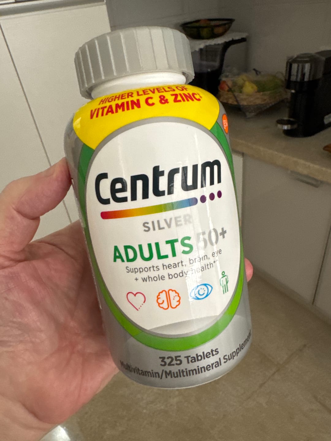 Customer photo review of Centrum Silver - Multivitamina para Adultos 50+ (325 Tablets)