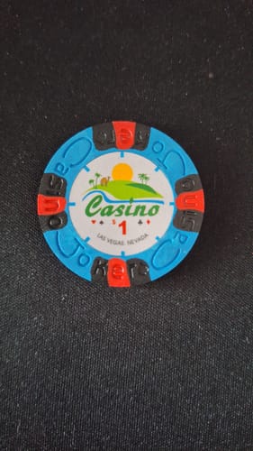 Customer photo review of Poker Chips Set Joker Casino 500