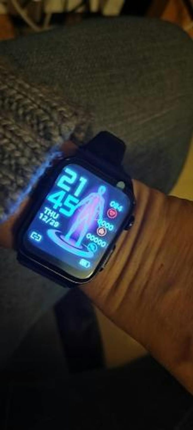 Customer photo review of FITAOS Pro 6 ECG blood glucose Intelligent micro-physical examination Stress monitoring Smartwatch