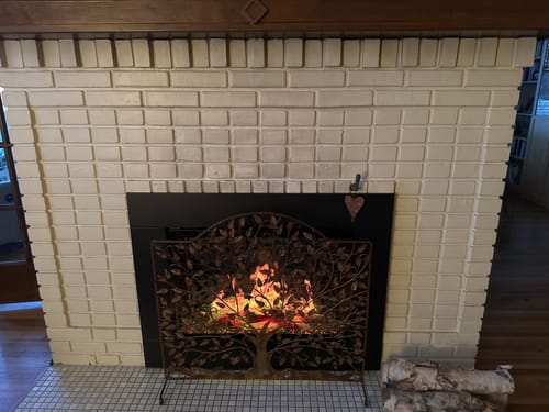 Customer photo review of Modern Flames Orion Traditional 36" Heliovision Virtual Built-In Electric Firebox
