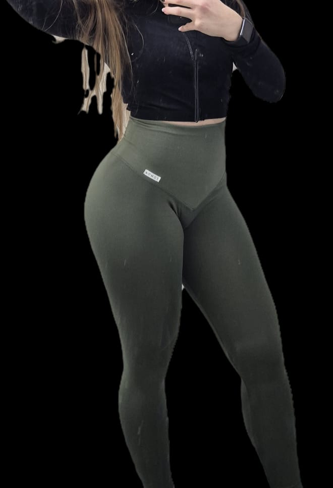 Customer photo review of Leggings Push up Gym Fashion Verde