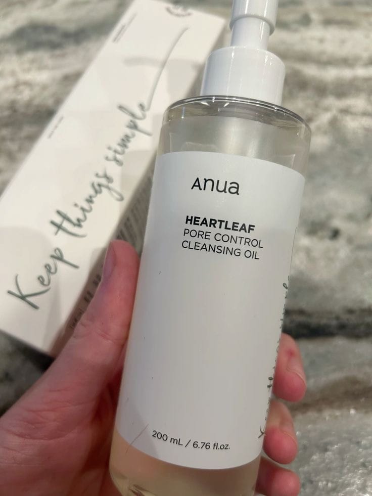 Customer photo review of Hidrofīlā eļļa dziļai poru attīrīšanai Anua Heartleaf Pore Control Cleansing Oil
