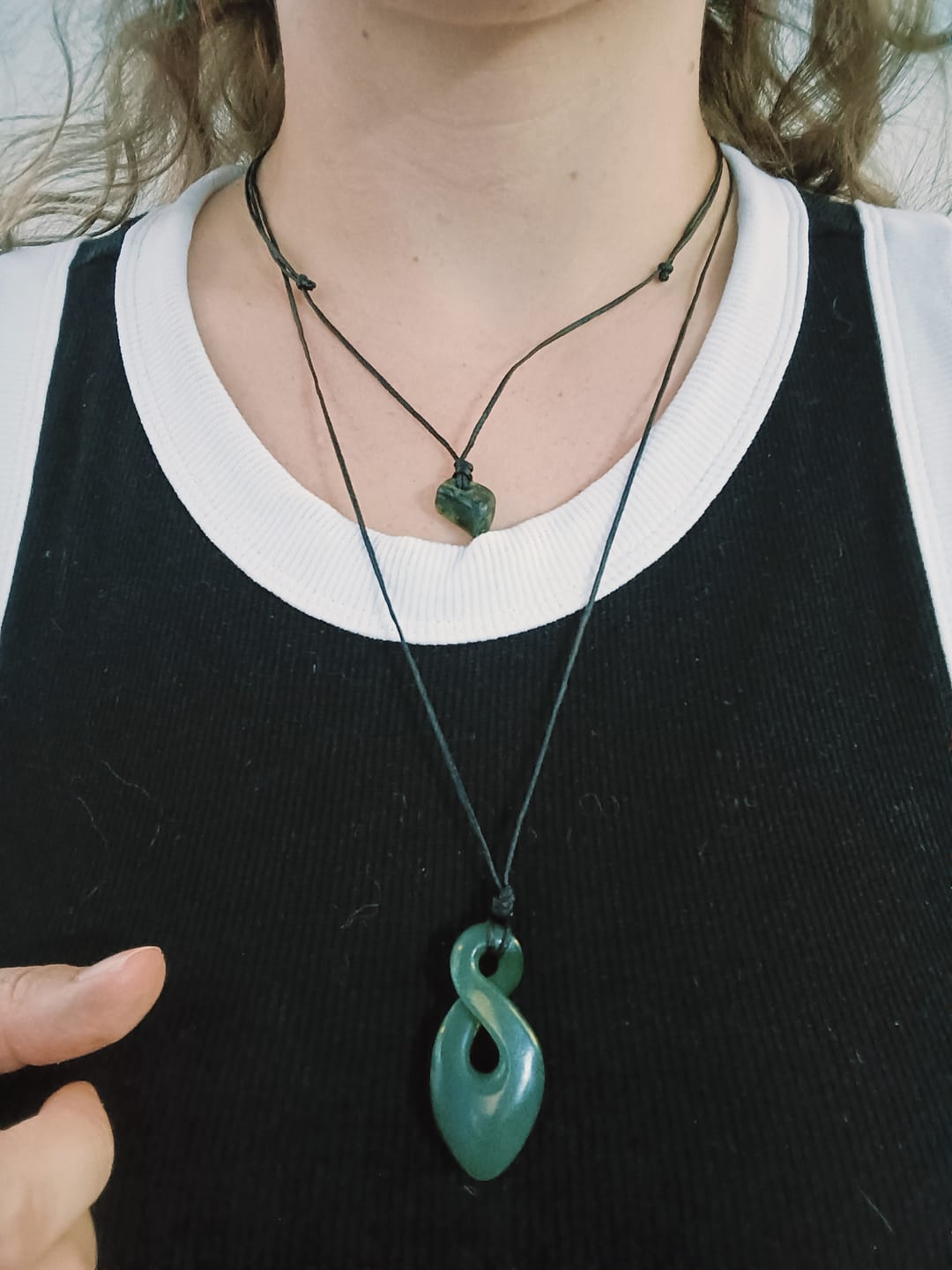 Customer photo review of Pendent replacement wax cord