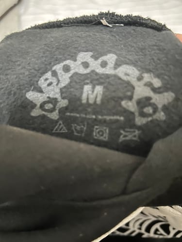 Customer photo review of Sp5der OG Web Hoodie Black