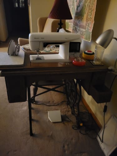 Customer photo review of Husqvarna Viking Opal 690Q Computerized Sewing Machine