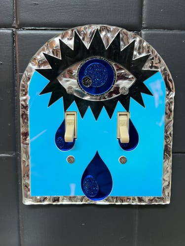 Customer photo review of Cry Baby Light Switch Cover