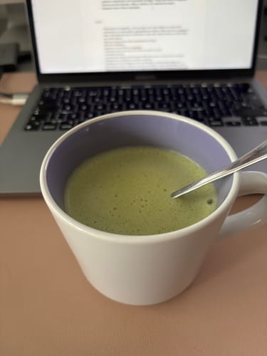 Customer photo review of Té Matcha Premium 100% - (para 1 -3 meses)