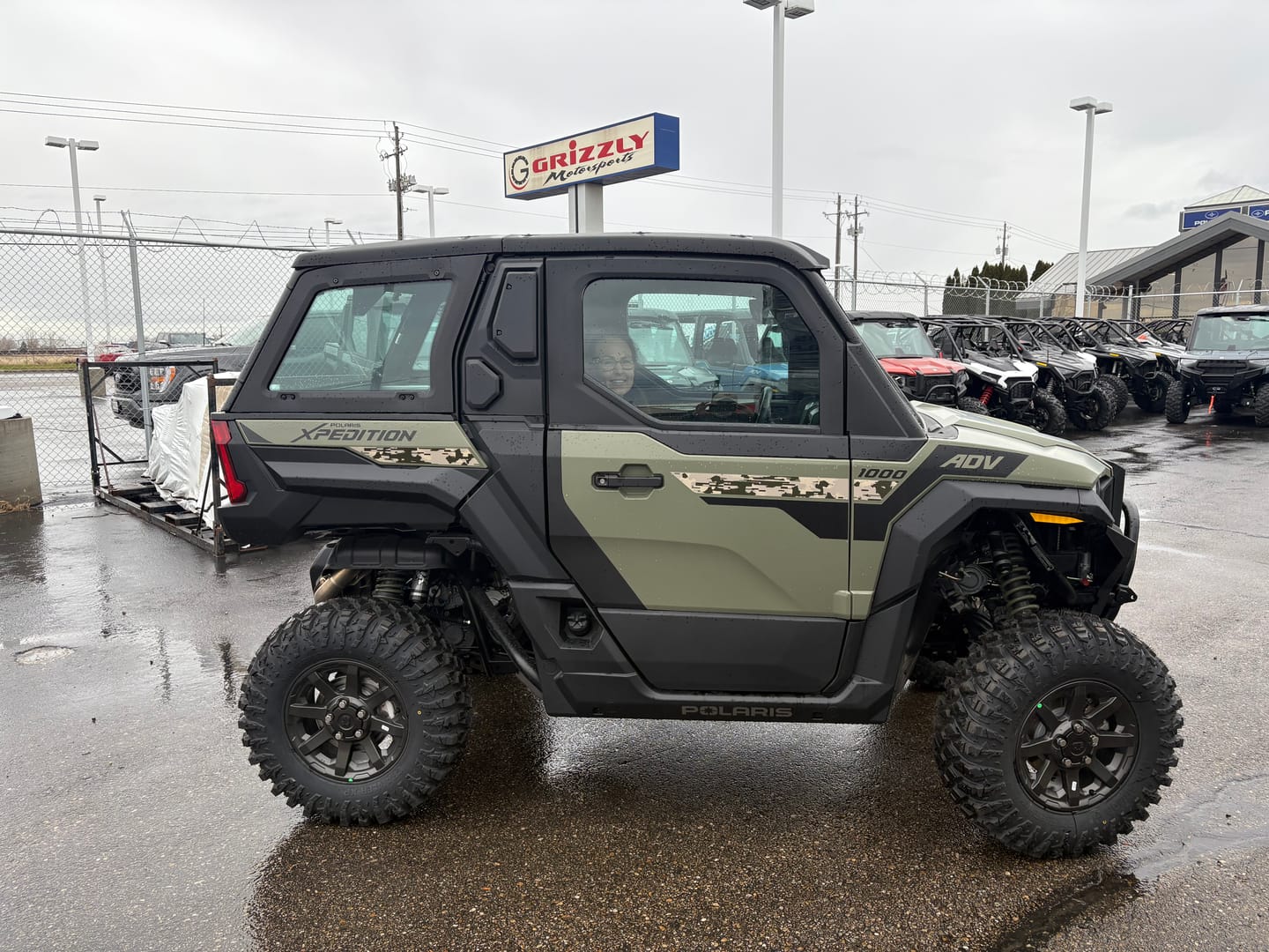 Customer photo review of RPM Polaris XPEDITION 2 3/8" Seat Riser Kit