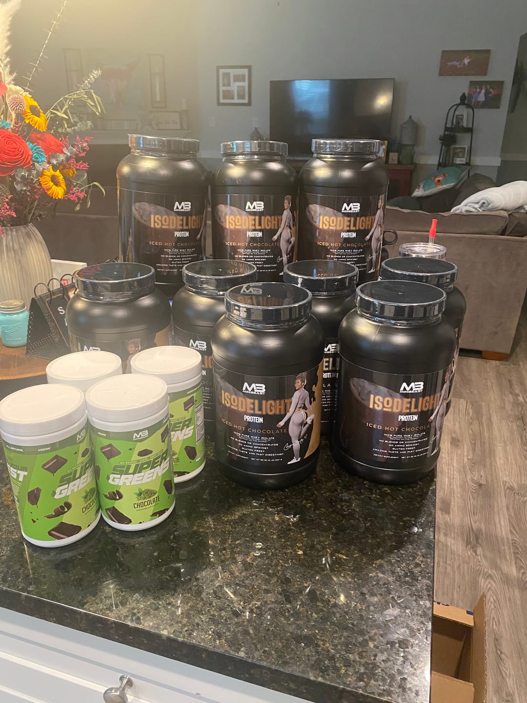 Customer photo review of IsoDelight Protein