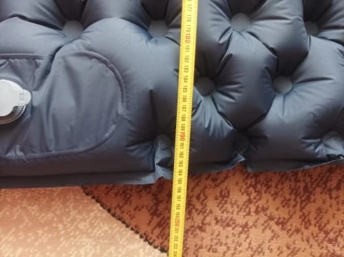Customer photo review of Ultraleichte kompakte 2 in 1 Isomatte – Ideal für jedes Abenteuer zu zweit.