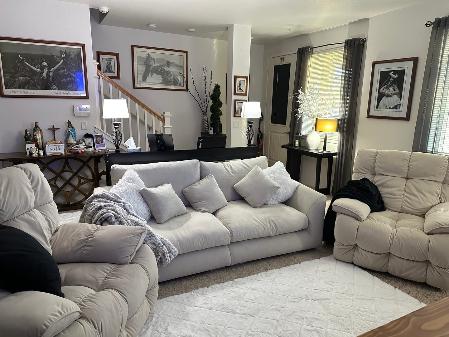 Customer photo review of Feathers Sofa