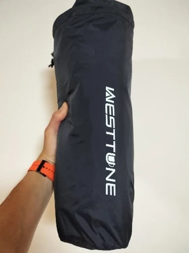 Customer photo review of Ultraleichte kompakte 2 in 1 Isomatte – Ideal für jedes Abenteuer zu zweit.