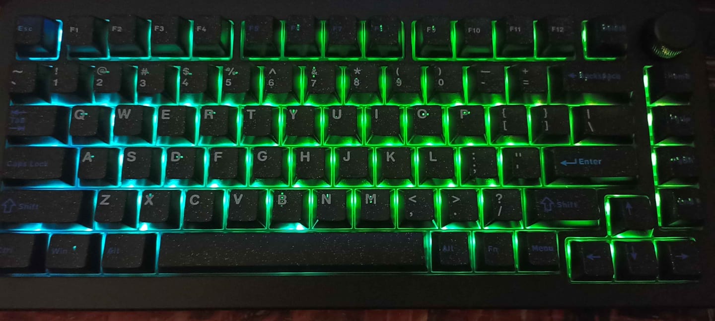 Customer photo review of DrunkDeer A75 Ultra - The Key to Breakthrough