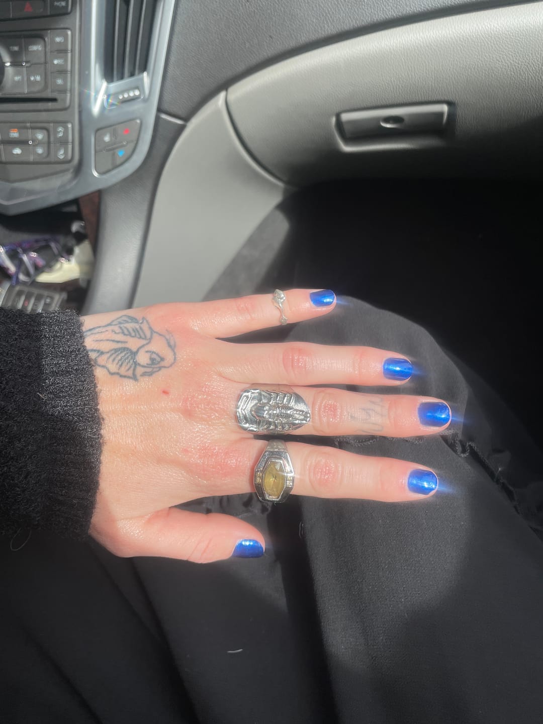 Customer photo review of RISING SCORPIO RING