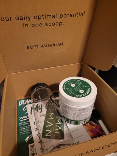 Customer photo review of Optimal Human - Subscription Refill