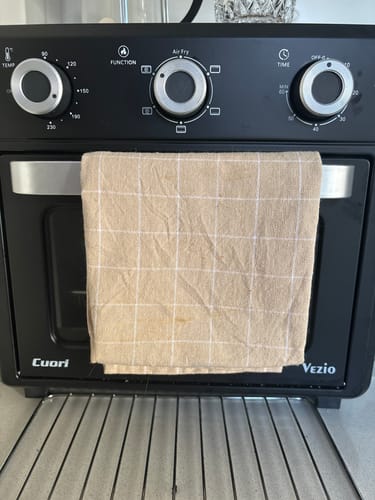 Customer photo review of Set X 2 Repasadores De Cocina Algodón Rayas Homilu