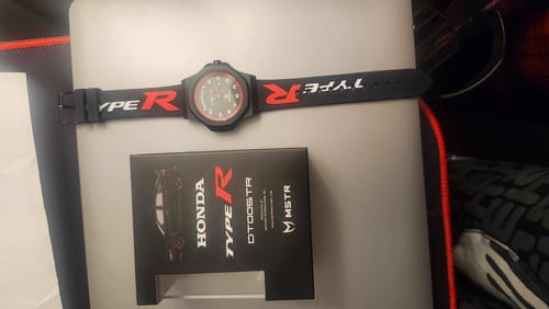 Customer photo review of DT005TR - HONDA DAY TRIP BLACK TYPE R WATCH