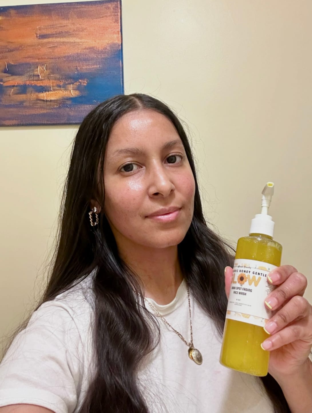 Customer photo review of Dark spots + Glow combo