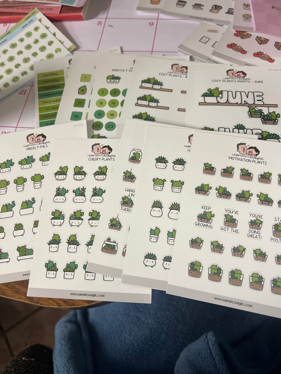 Customer photo review of Cozy Plants Journal Pack